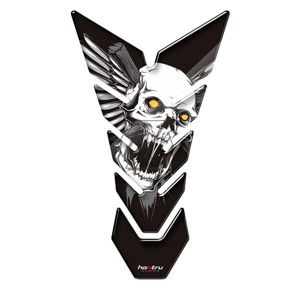 Motorcycle Gas Fuel Tank Pad Protector Decal Case 3D Resin for Honda Yamaha Suzuki Kawasaki Triumph Aprilia
