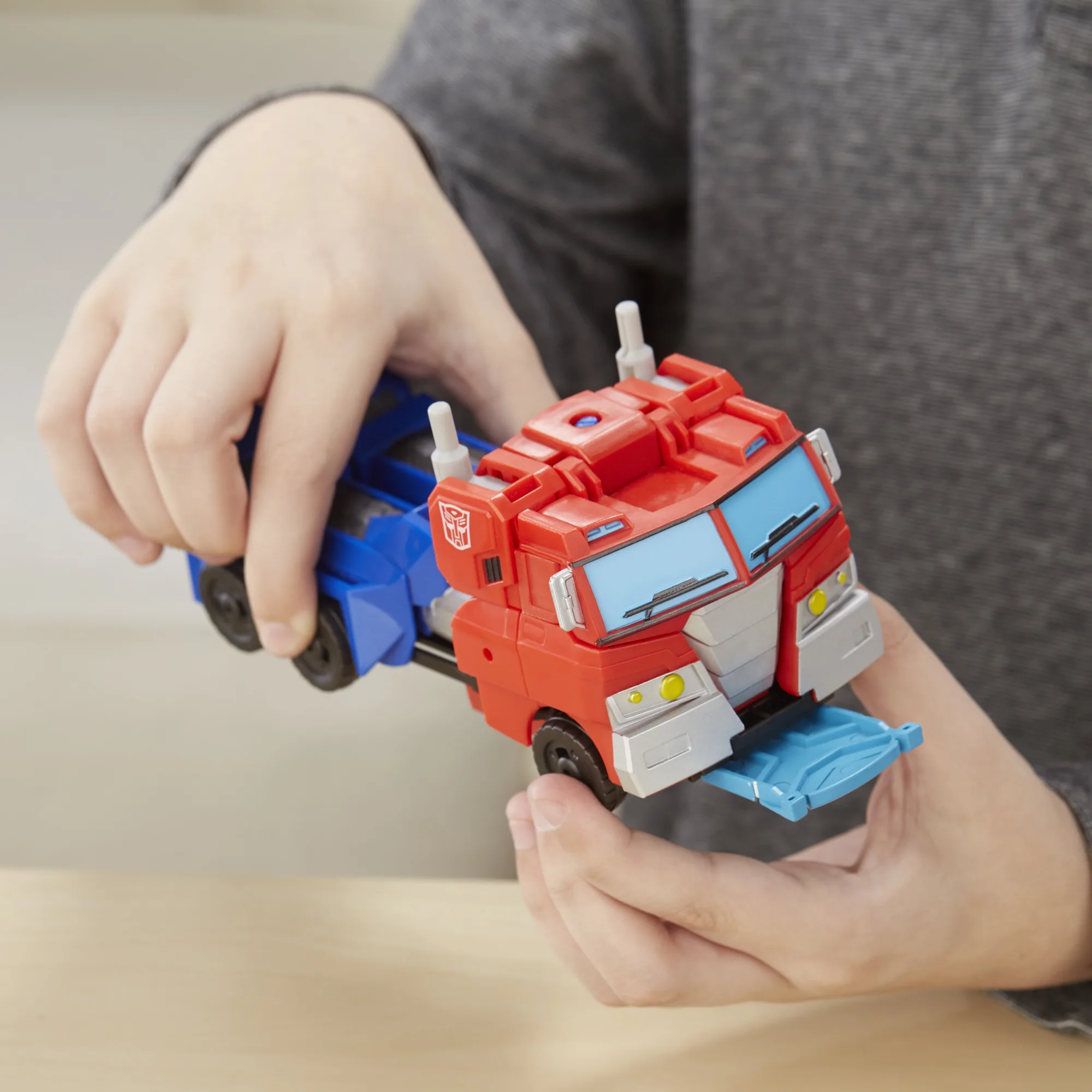 transformers toys; optimus prime; cyberverse toys; toy truck; transforming toys; birthday present