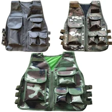 Военный тактический жилет боевой страйкбольный тактический жилет CS верхняя одежда охотничий жилет для детей и взрослых 4 цвета