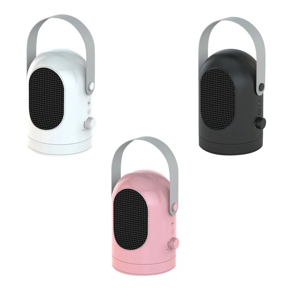 Personal Heater Mini Space Heater with Auto Oscillation Smart Touch Control Fan Heater for Office Home Desk