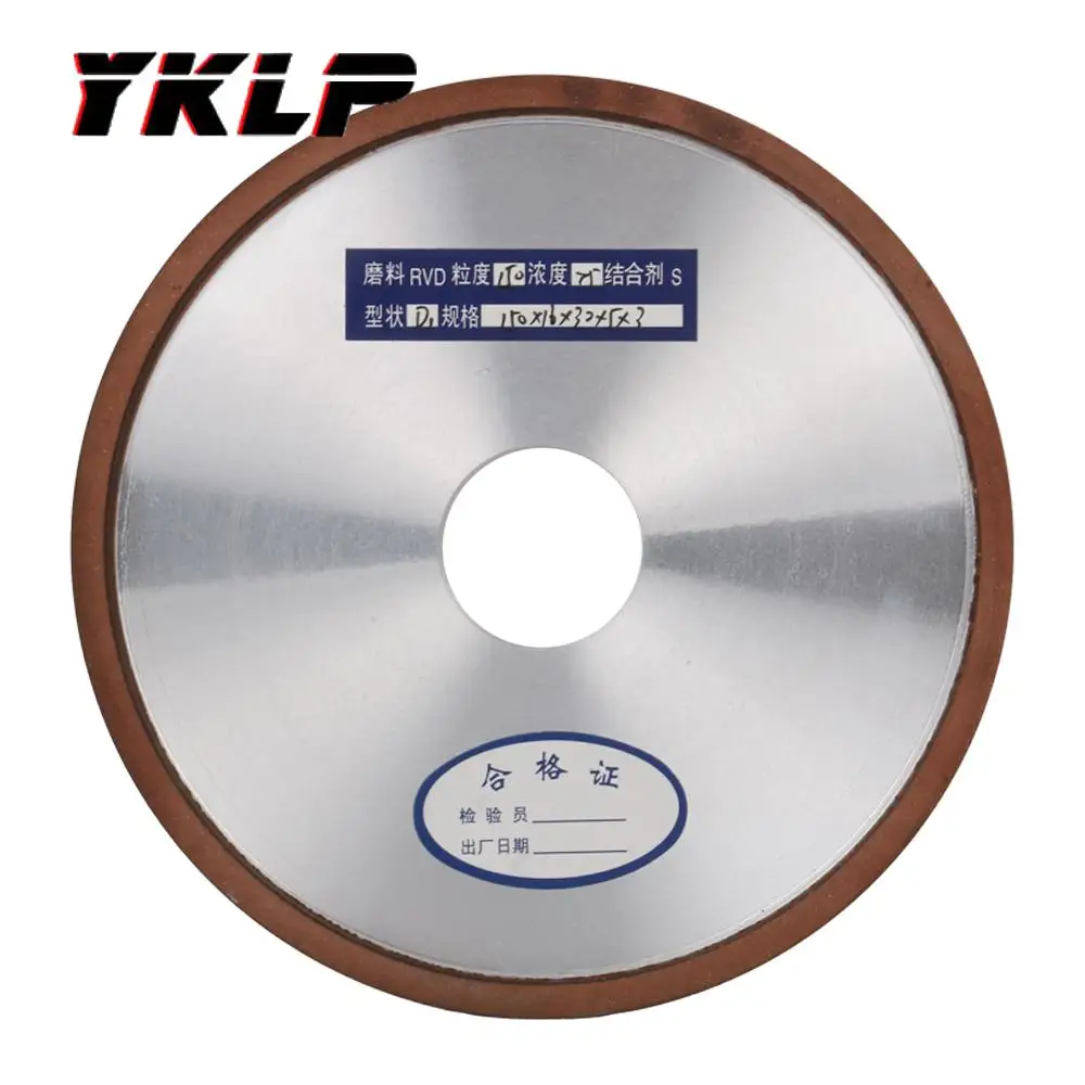 D1 150mm Diamond Grinding Wheel Resin Grinder Cutter for Metalworking Milling Cutter Rotary Abrasive Tool 150/180/240/320#