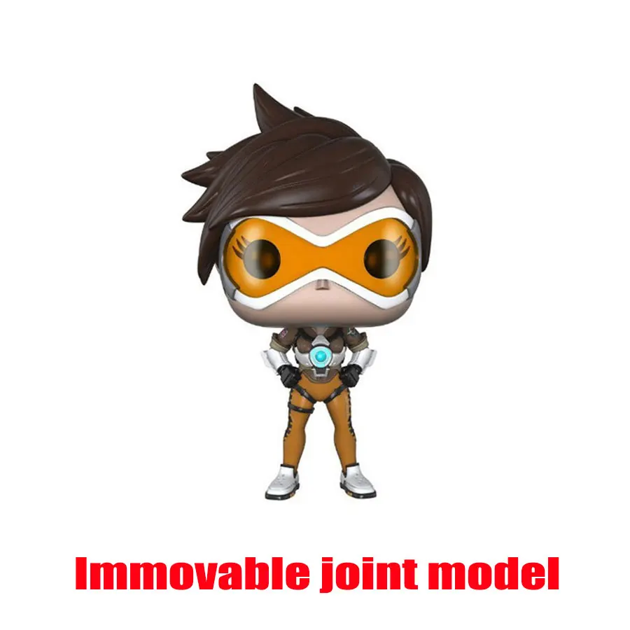 OW Gmae фигурка Figma 352 27 см персонаж Tracer Joint подвижная коллекция моделей кукол игрушки друг рождественские подарки - Цвет: Without retail box