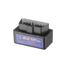 

Mini Elm327 V1.5 Bluetooth Obd2 Scanner V01b2-1 Obd 2 Ii Code Reader Obdii Automotive Diagnostic Scan Tool For Ios Android