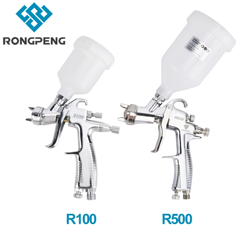 Промышленный пистолет-распылитель Rongpeng LVLP 1 3 мм 5 7 2 0 R500 + R100 краскопульт аэрограф |