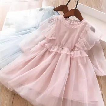 

girl princess dress 2020 new Children dresses fashion high-grade wholesale girl clothes 5pcs/lot