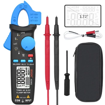 

Pocket Digital Clamp Meter Multimeter BSIDE DC/AC Current 100A Accurate 1mA Tester Professional car repair Ampermetr Ammeter