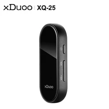 XDUOO XQ-25 плеер Bluetooth HiFi аудио 5,0 портативный усилитель для наушников усилитель ES9118 USB DAC NFC сопряжение aptX для музыки
