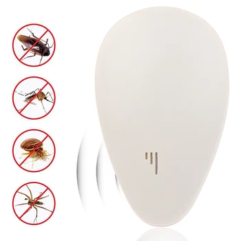 

1PC Ultrasonic Pest Repeller Mosquito Killer Electronic Repellent Anti Rodent Insect NEW