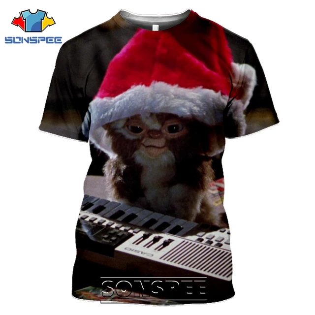 Gremlins T-shirts SONSPEE 3D Print Men Women Casual Streetwear Harajuku Hip Hop Short Sleeve Funny Movie Gizmo Tees Tops Shirt