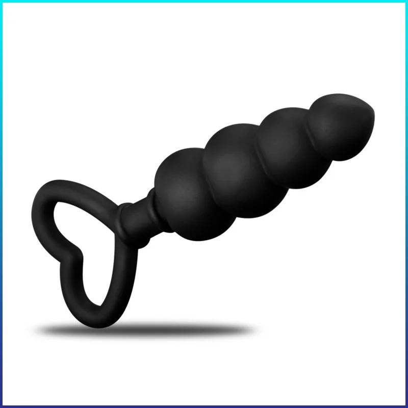 Для мужчин и женщин используется Анальная пробка силиконовые бусины для