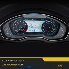 Для Audi Q5 FY автомобильный Стайлинг панель монитора Защитная пленка для экрана HD крышка Накладка наклейка интерьерные аксессуары