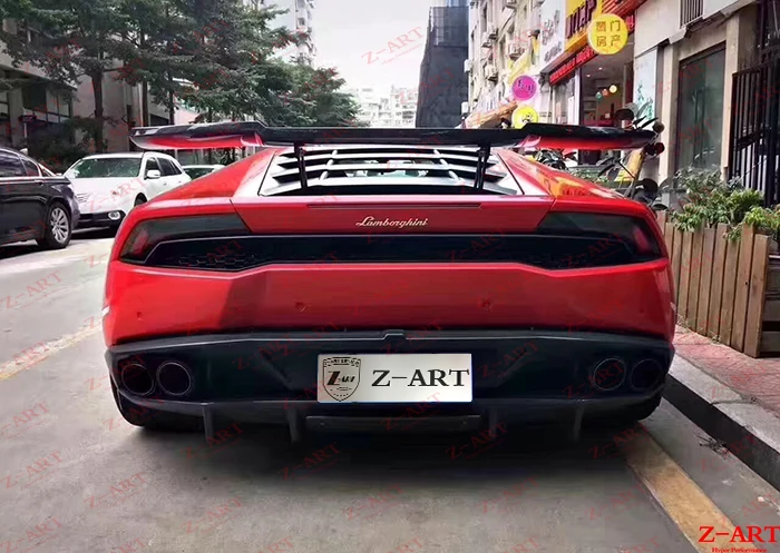 Z-ART для Lamborghini Huracan полный комплект для тела из углеродного волокна аэродинамический для Lamboghini LP610 комплект для тюнинга из углеродного волокна