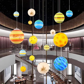 

Modern LED Pendant Lights Bar Creative Decor Lighting Light Fixtures Dining Room Personality Pendant Lamp Kitchen Hanging Lamps