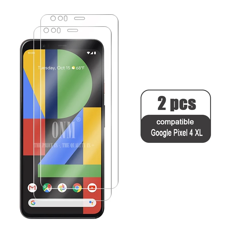 For Pixel 4 XL 2 шт закаленное стекло для Google Pixel 4 стекло XL защита экрана 2.5D 9H закаленное стекло для Google Pixel 4 защитная пленка - Цвет: For Pixel 4 XL