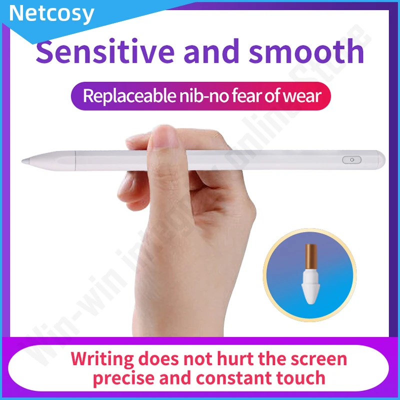 

For iPad 2018 2019 2020 Capacitive Touch Screen Stylus Active Stylus Pen For iPad A1893 A1954/A1980 A1979/A2197 A2198 S Pen