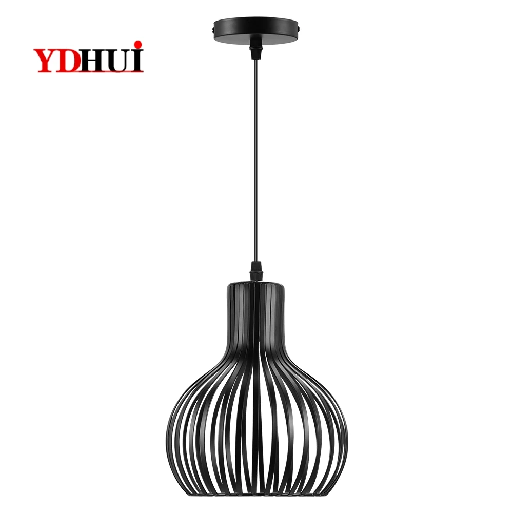 

American Style Warehouse Personality Lamp Lighting Industrial Wind Lamp Living Room Dining Bar Bar Glass Single Head Chandelier
