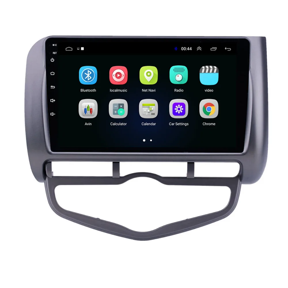 " 4 аппарат не привязан к оператору сотовой связи Android 8,1 для HONDA JAZZ City 2002-2004 2005 2006 2007 Авто A/C мультимедийными обоих концах для подключения внешних устройств к автомобильной плеер gps радио