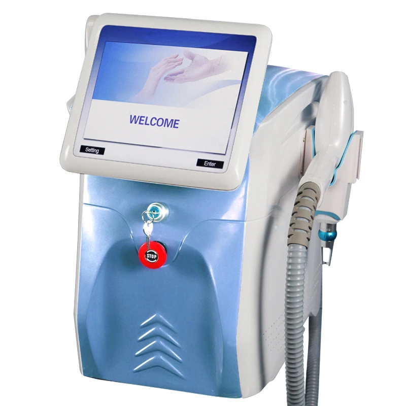 High Quality Beauty Laser Machine OPT Hair Removal+Q Switched Nd Yag Tattoo Removal Multifunction |
