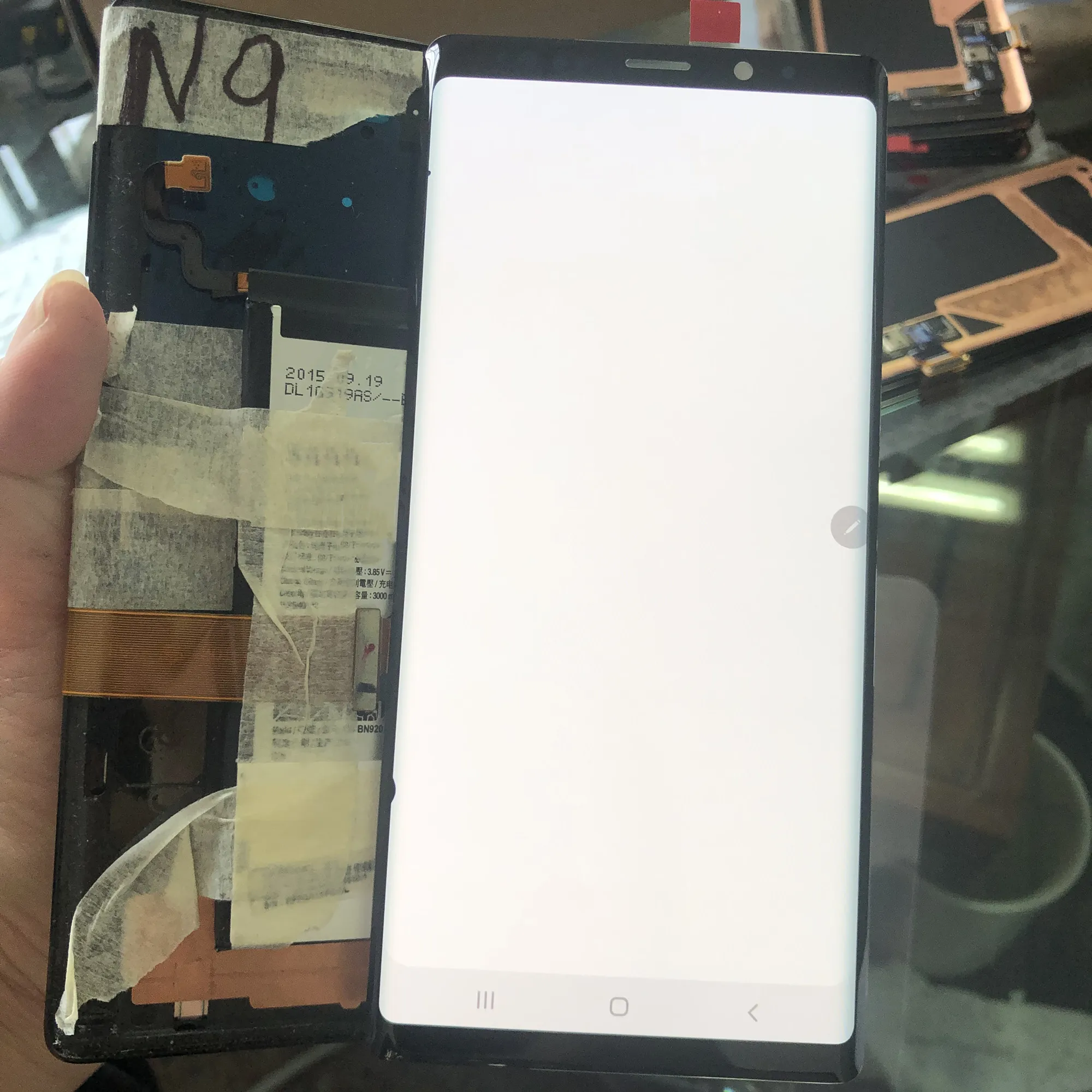 ORIGINAL SUPER AMOLED 6.4'' LCD For SAMSUNG GALAXY