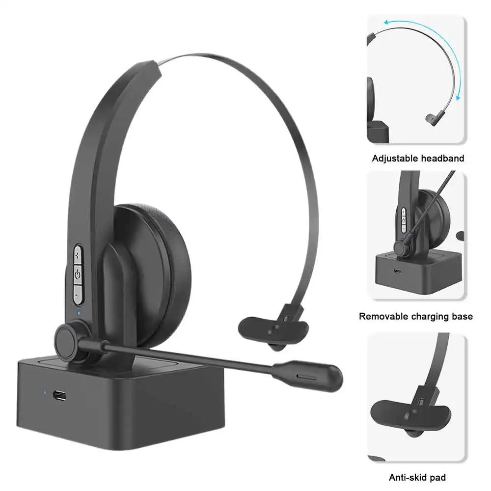 Mpow Bluetooth 5 0 наушники с зарядным устройством и микрофоном шумоподавление