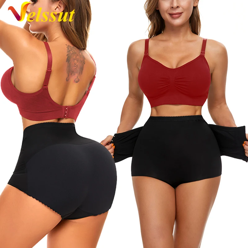 Velssut Tummy Control Panties for Women Fajas Bodysuit High Waisted Underwear Bodi Shaper Lingerie Slimming Shapewear