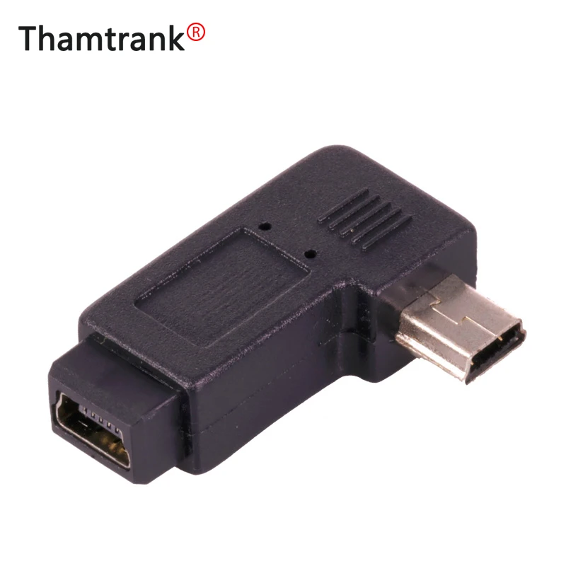 Мини usb папа к мини гнездовой разъем 90 градусов микро расширение адаптер 1