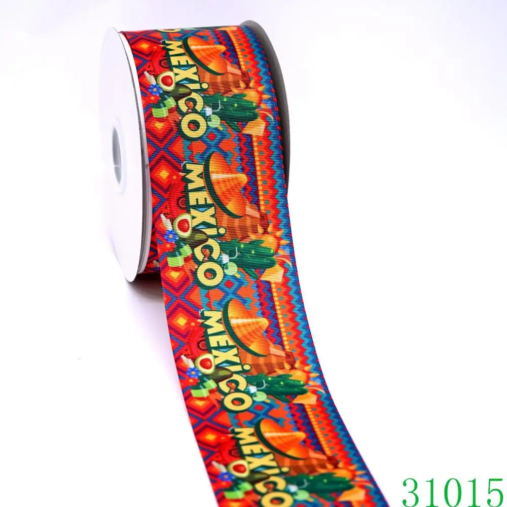 50 ярдов в размер мультфильм ленты напечатанные grosgrain ленты 31015
