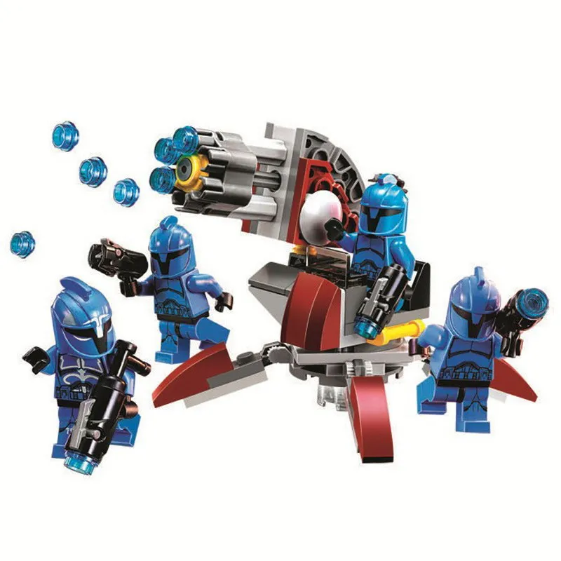 

10367 Star Wars The Avengers Senate Commando Trooper Model Building Blocks Enlighten Action Figure Toys For Children