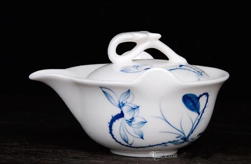 Керамика, не обжигающая чайная супница, ручная работа, кунг-фу, креативная чайная посуда Gaiwan, маленькая чайная чаша, чайная чашка, чайная церемония