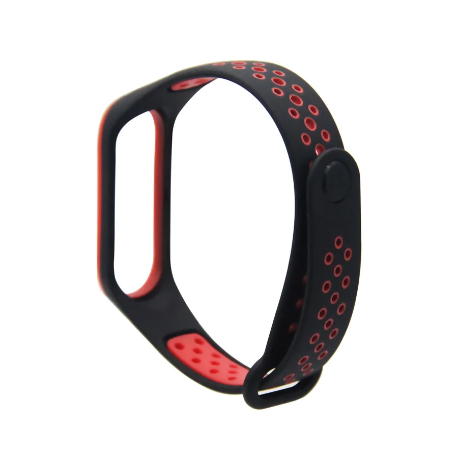 Mi Band 4 3 ремешок на запястье для Xiaomi mi 4 3 NFC силиконовый умный Браслет-повязка часы mi Band 4 3 аксессуары ремешок для спортивных часов - Цвет: aa6747