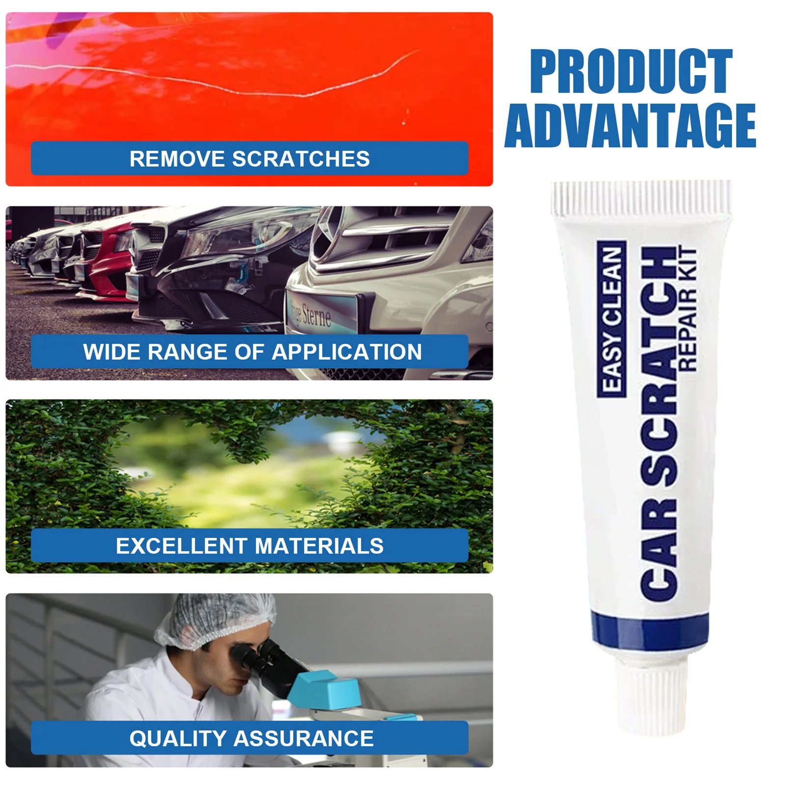 20g Car Scratch Remover Auto Paint Care Polishing Wax Cream Paint Care Restoration Agent Car Cleaning Scratches Repair Tool
