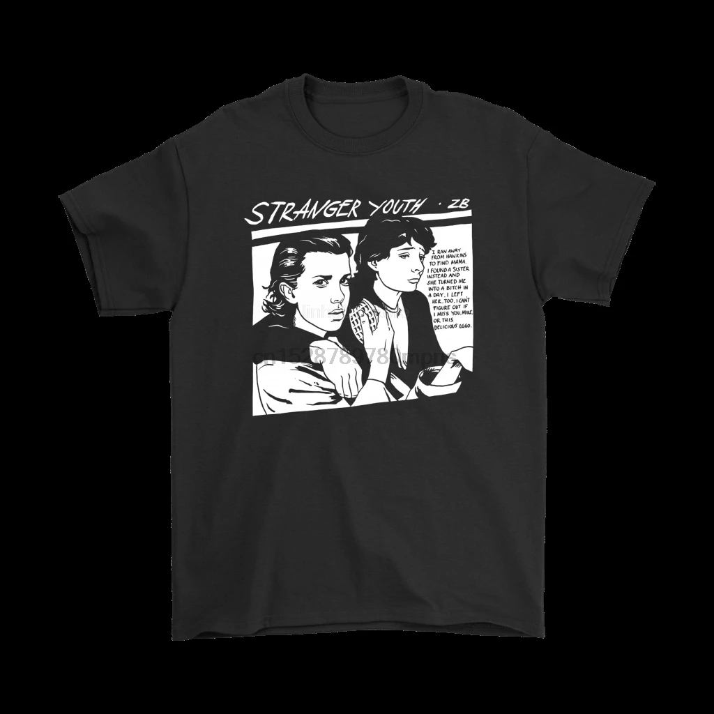

2019 Brand Stranger Youth Comic Like Stranger Things T-Shirts 2019 Summer Men Short Sleeve T-Shirt