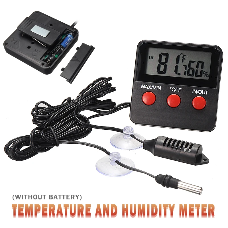 Mini Digital Temperature Hygrometer Lcd Display Thermometer Humidity