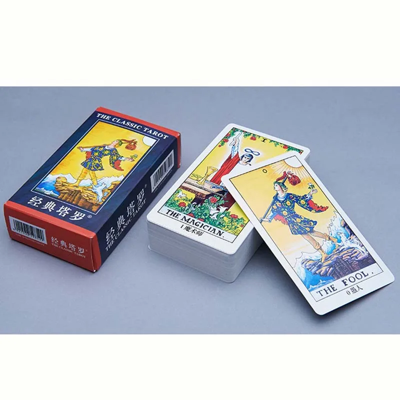 24 стиля карты Таро загадочное гадание персональные игральные карты игры для женщин английская/китайская версия