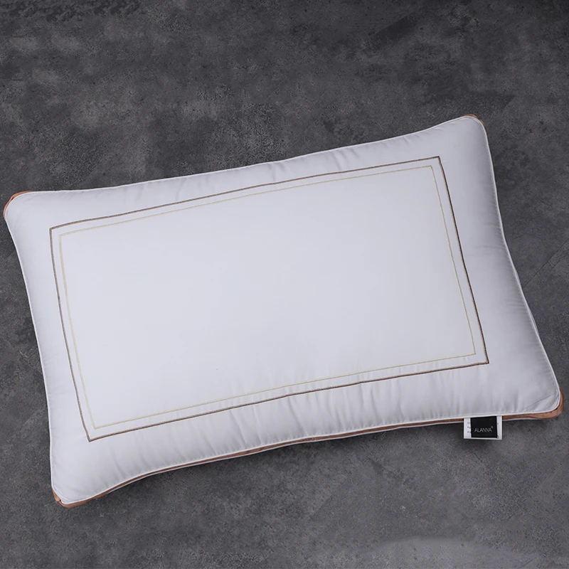  Ортопедическая подушка CMZ для беременных, подушка из чистого хлопка для защиты шеи, медленно восстанавливающая форму, для сна, 5070 см 