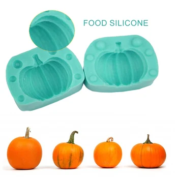 

Halloween Pumpkin Fruit Cake Silicone Mold Cake Chocolate Handmade Soap Mold Patisserie Mold For Baking Kitchen Accessories