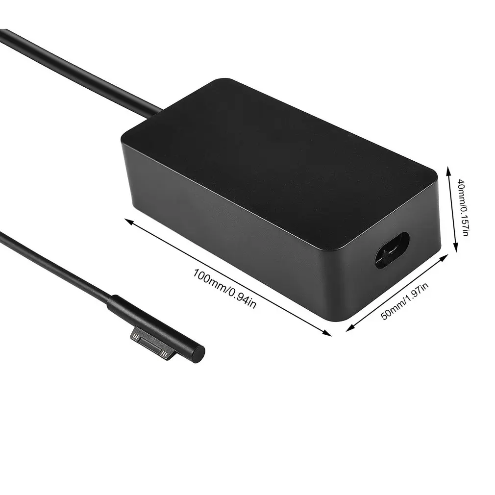 Настольное зарядное устройство для планшета microsoft Surface Pro5/pro4/pro3 65W адаптер с интерфейсом USB 5V
