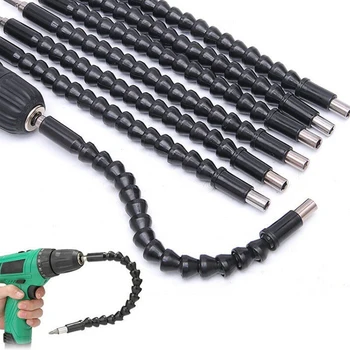 

2pcs 1/4 Flexible Shaft Hex Drill Bits Screwdriver Extension Holder Adapter