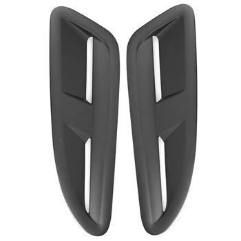

2PCS ABS Plastic Bonnet Air Vents fits for Mercedes CLA GLA A B Class W117 C117 W176 A45 CLS SLS All Models Matte Black