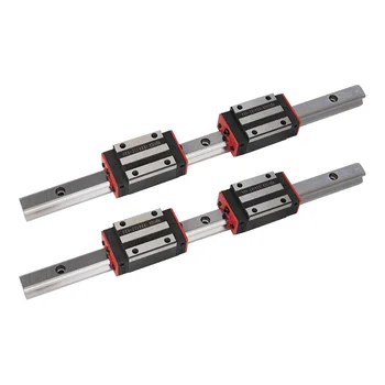 

6pc HGR20 Square Linear Guide Rail 400/800/1400+12pc Slide Block Carriages flang HGW20CC CNC Router Engraving