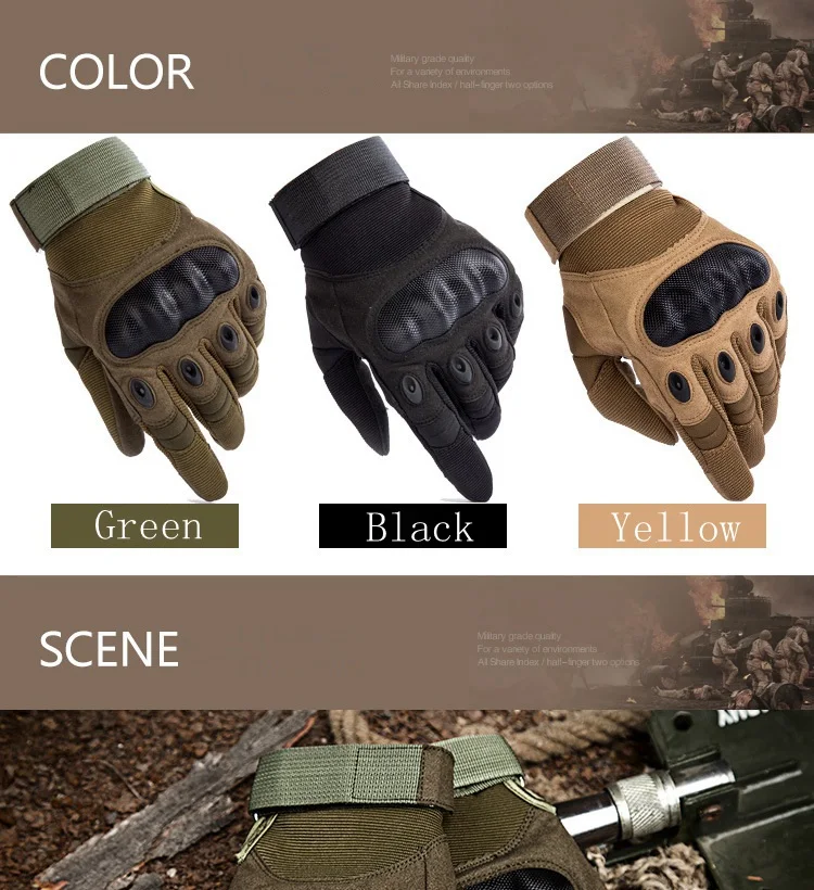Gants De Tir Tactiques |Conception Demi Doigt Combat, Chasse, Cyclisme, Protection Extérieure Du 17,74 € | DHgate