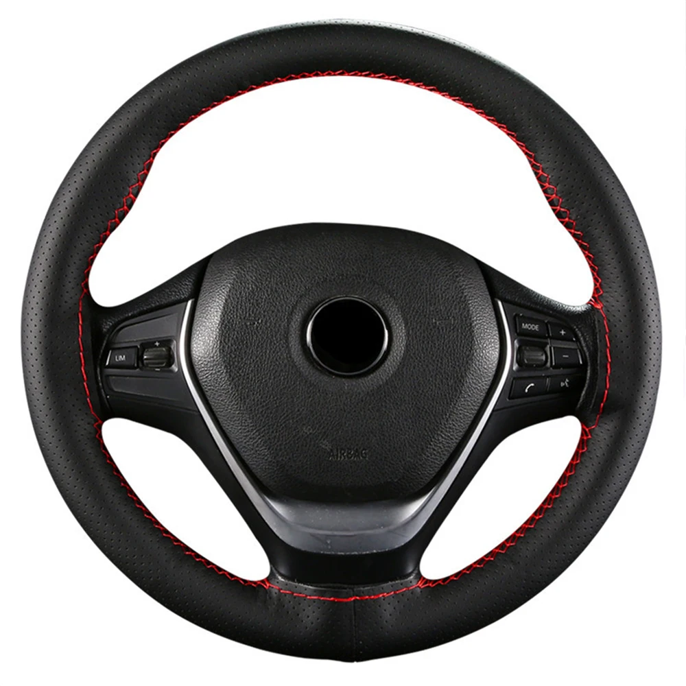Универсальный чехол на руль подходит для Mazda Demio Mazda 2 Axela Mazda 3 CX-3 CX-5 hyundai i10 i20 Ioniq i30 Kona Tucson ix35