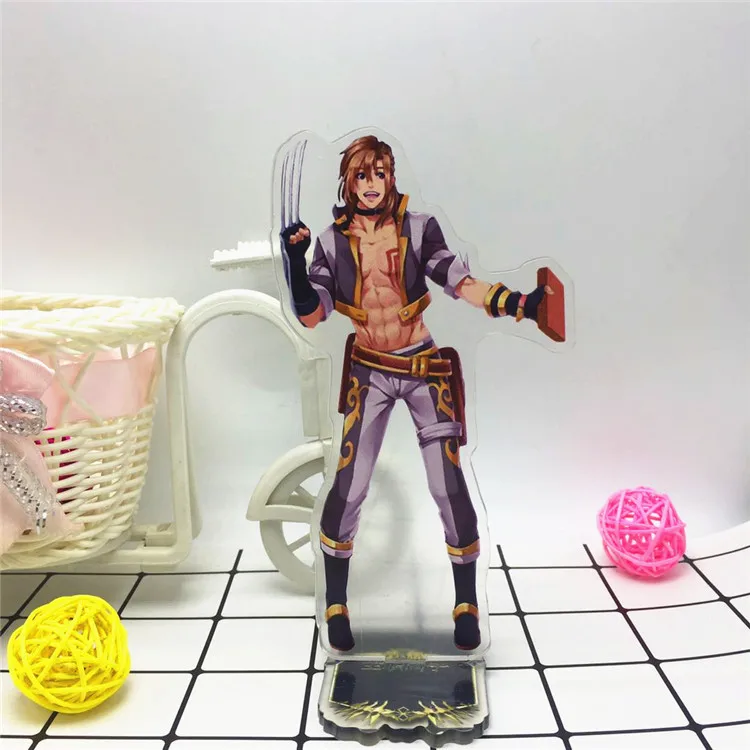 King брелок "Аватар" Ye Yu Sheng Fan Lord Grim One Autumn leaf тревожный дождь Милый Забавный мультяшный акриловый брелок для ключей модное ювелирное изделие