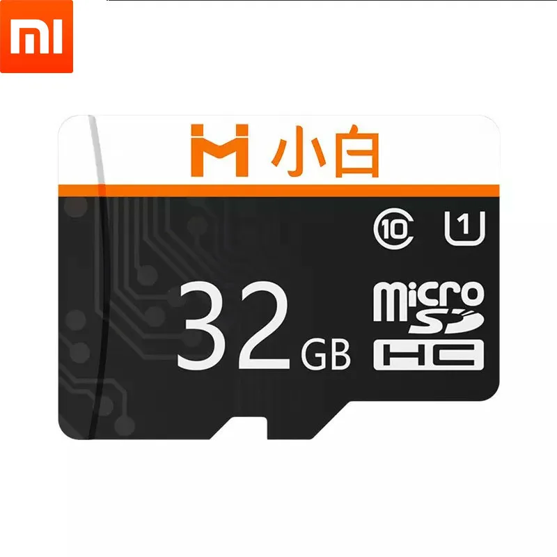 Xiaomi Youpin Xiaobai Micro SD карта 32 ГБ 64 128G 100 м/с слот для карт памяти TF видеонаблюдения