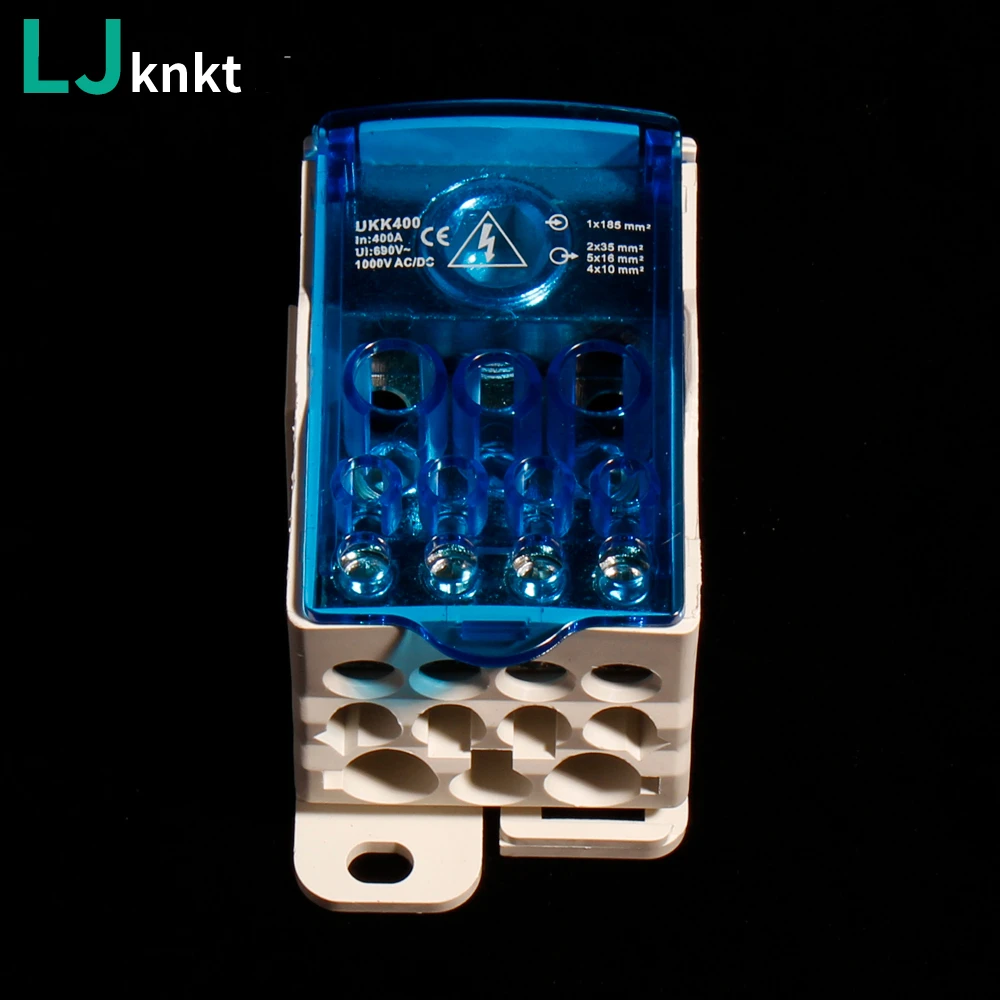 

1PCS Cable junction box Unipolar junction box Universal Electric Wire Connector UKK400A