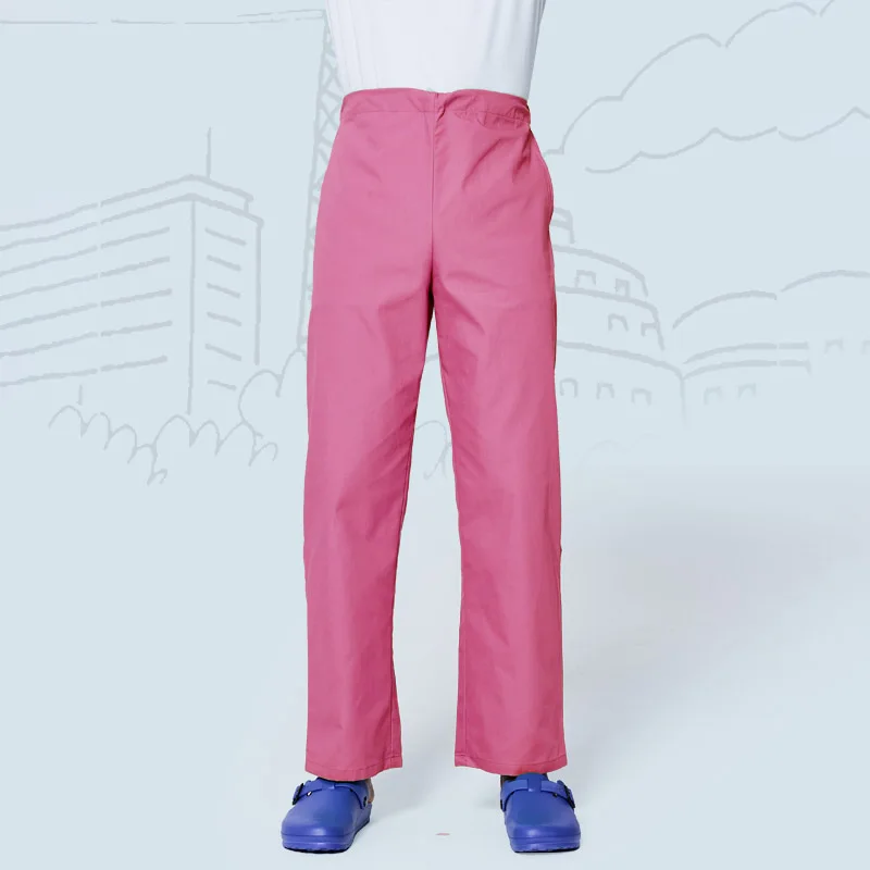 Scrub Pant Розовая форма медсестры, медицинская форма для женщин больница или скраб набор удобный классический дизайн Новая рабочая одежда - Цвет: Scrub Pant