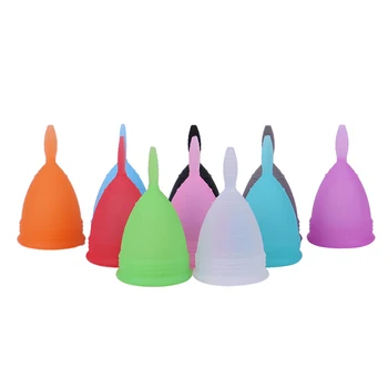 

Women Medical Grade Silicone Menstrual Cup Reusable Health Period Cup Menstrual Lady Cup Feminine Hygiene