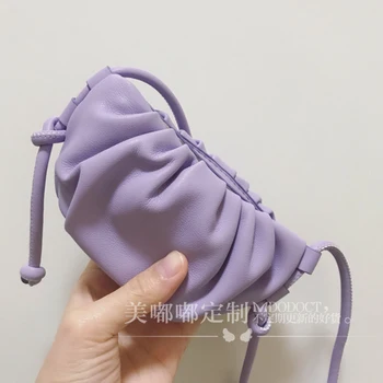 

Mini Shoulder Bags For Women Small Cute Clutches Dumpling Bag Ladies Cloud Pouch Fashion Crossbody Bag Female Handbag And Purse