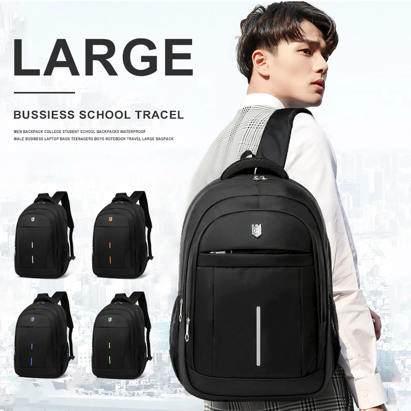 

Large Laptop Backpack Men Women Travel School Backpacks 15.6 Notebook Bag For Girls Boy Back Pack Teenagers Waterproof Bagpack