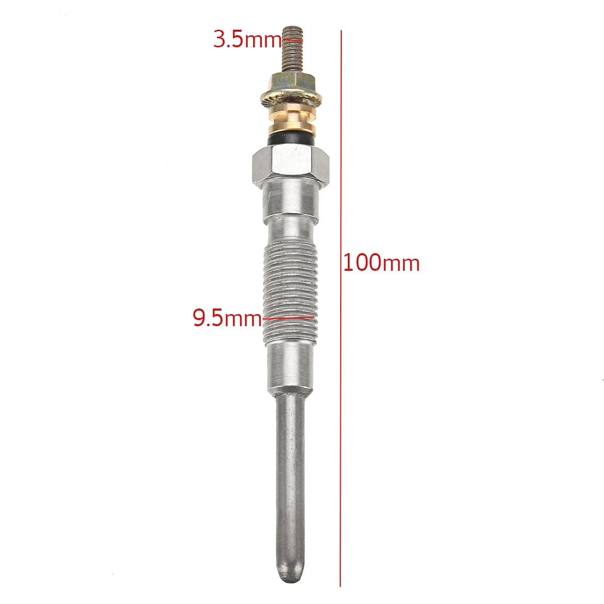 X AUTOHAUX Diesel Heater Glow Plugs for 97-05 Toyota Hilux 3.0 5L Set of 5 X AUTOHAUX Diesel Heater Glow Plugs for 97-05 Toyota Hilux 3.0 5L Set of 5